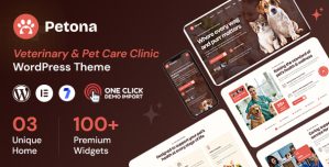 Petona – Pet Care WordPress Theme