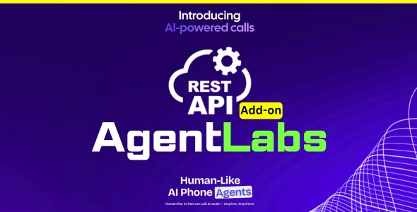 RestAPI add-on | AgentLabs - AI Voice Calling Agents  Lead Intelligence SaaS Platform