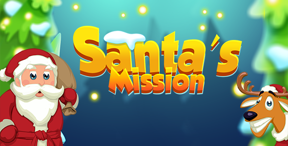 Santa#039;s Mission Match 3 HTML 5 Game