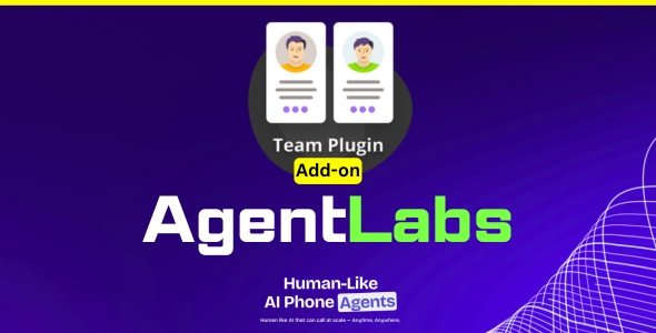 Teams add-on | AgentLabs - AI Voice Calling Agents  Lead Intelligence SaaS Platform