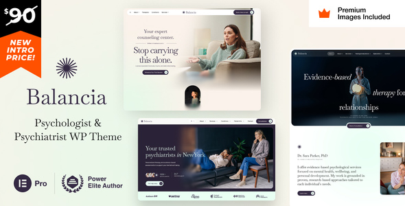 Balancia - Psychology Counseling Psychiatrist WordPress Theme