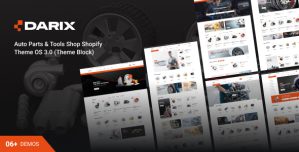 Darix – Auto Parts and Tools Shop Shopify Theme OS 3.0 (Theme Block)
