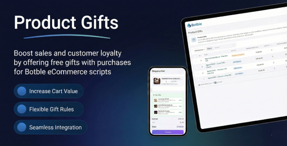 Product Gifts – Free Gifts with Purchase for Botble E-commerce