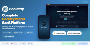Societify SaaS – The #1 Operating System for Modern Smart Communities