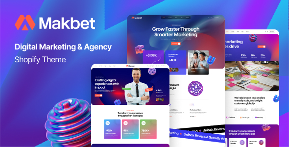 Ap Makbet – Digital Marketing  Agency Shopify Theme
