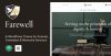 Farewell – Funeral  Memorial Services WordPress Theme