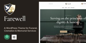 Farewell – Funeral  Memorial Services WordPress Theme