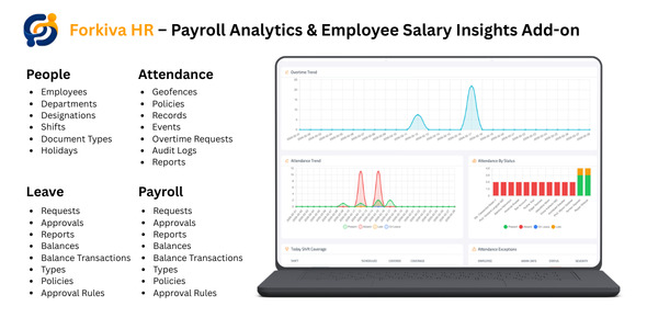 Forkiva HR – Payroll Analytics  Salary Insights Add-on for Forkiva POS