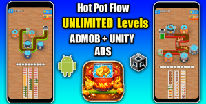 HotPot Flow Food Game 3D Unity Game Source Code