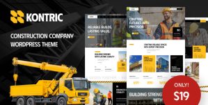Kontric – Construction Company WordPress Theme