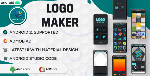 Logo Creator app | Icon maker | Logo maker | Android App Full Code | Admob Ads