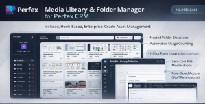 Media Library  File Manager for Perfex CRM