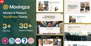 Movingza – Movers  Packers WordPress Theme
