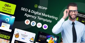 SEOPP – SEO  Digital Marketing Agency HTML Template
