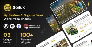 Soilux – Organic Farm WordPress Theme