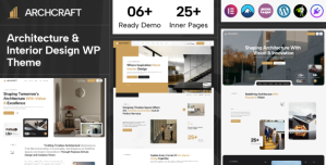 Archcraft – Architecture  Interior Design WordPress Theme