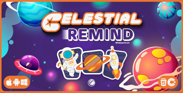 Celestial Remind - HTML5 Game Template