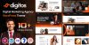 Digitos – Digital Agency WordPress Theme