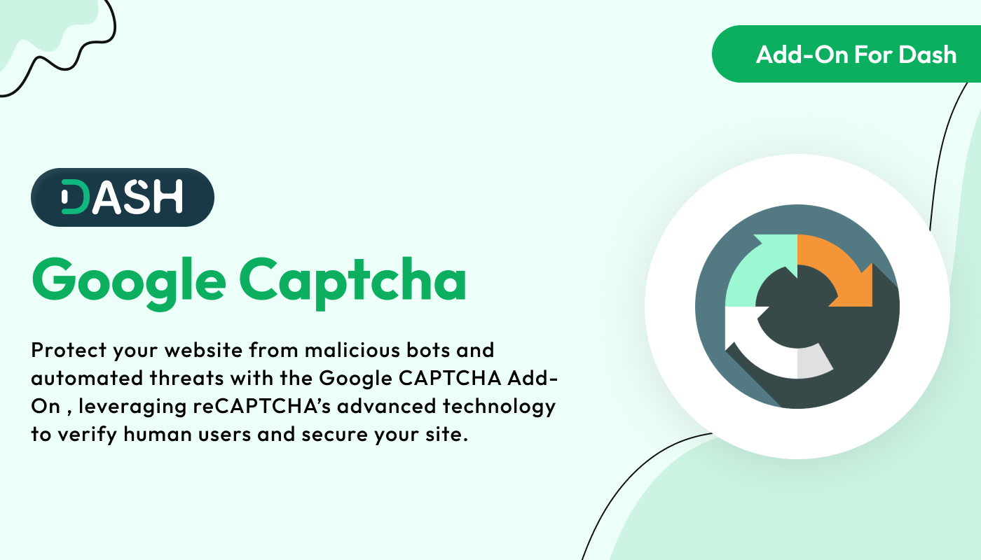 Google Captcha – Dash SaaS Add-On