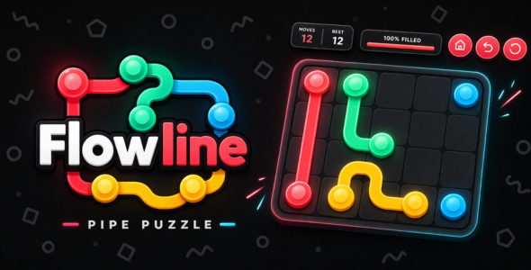 Flowline – Addictive Color Pipe Puzzle Game