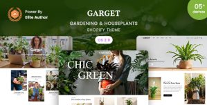 Garget – Gardening  Houseplants Store Shopify 2.0 Theme