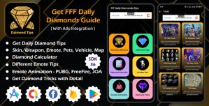 Get FFF Daily Diamonds Guide | FreeFire Diamond Guide | Diamond Tips | Emotes Tips Android App