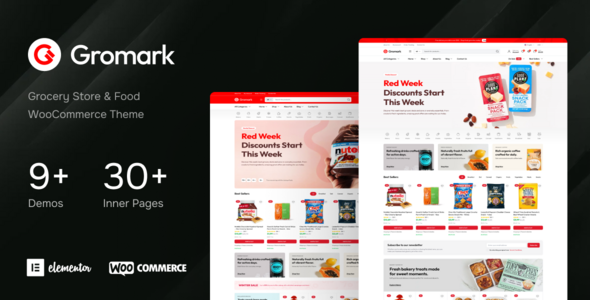 Gromark – Grocery Store  Food WooCommerce Theme