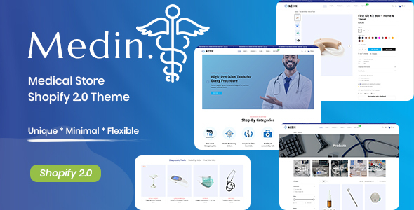 Medin - Medical Store Shopify Theme