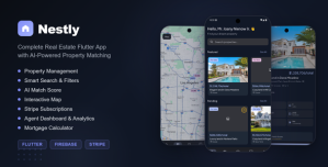 Nestly | Flutter Real Estate App