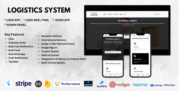 Olivette – Smart Logistics  Delivery Management System