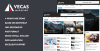 Vecas – Responsive Magazine News Drupal Theme