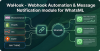 WaHook – Webhook Automation Module for WhatsML