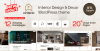 Xinterio – Interior Design WordPress Theme + RTL