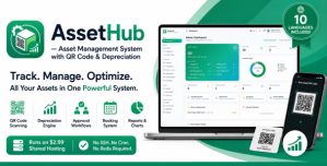 AssetHub – Laravel Asset Management System with QR Code  Depreciation
