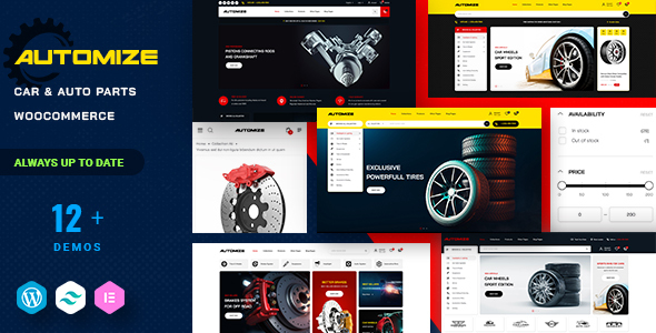 Automize – Car  Auto Parts WooCommerce Theme