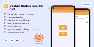 Contact Backup Android App