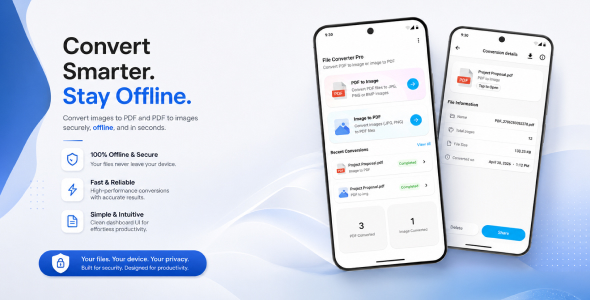 Convertly : Secure Offline PDF  Image Converter for Fast Document Management