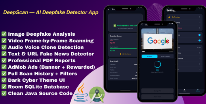 DeepScan - AI Detector Android App - Nulled