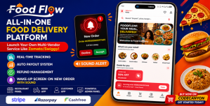 Food Flow |Swiggy Clone|Multi Restaurant Food Delivery App|Complete Payout  Refund Management