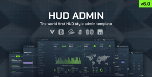 HUD – Vue 3 Bootstrap 5 Admin Template