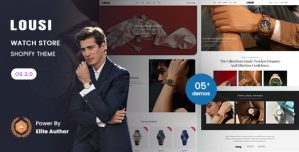 Lousi – Watch Store Shopify 2.0 Theme