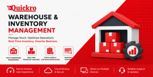 Quickro POS Warehouse  Inventory Management {Add-on)