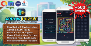 Arrow Puzzle – Grid Clearing Mind Game (JAVA| Android)