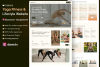 Asanra – Yoga Coach  Training Center Elementor Template Kit