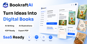 BookraftAI | Self-Hosted AI Publishing SAAS | Next.js  Node.js Script