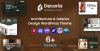Decoria – Architecture and Interior Design WordPress Theme