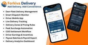 Forkiva – Delivery Management  Driver App Add-on