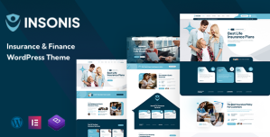 Insonis – Insurance  Finance WordPress Theme