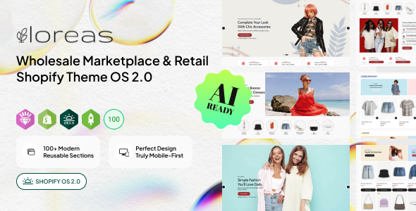Loreas | Wholesale Marketplace Retail Shopify Theme OS 2.0