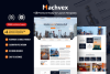 Machvex – Industrial  Manufacturing Elementor Template Kit